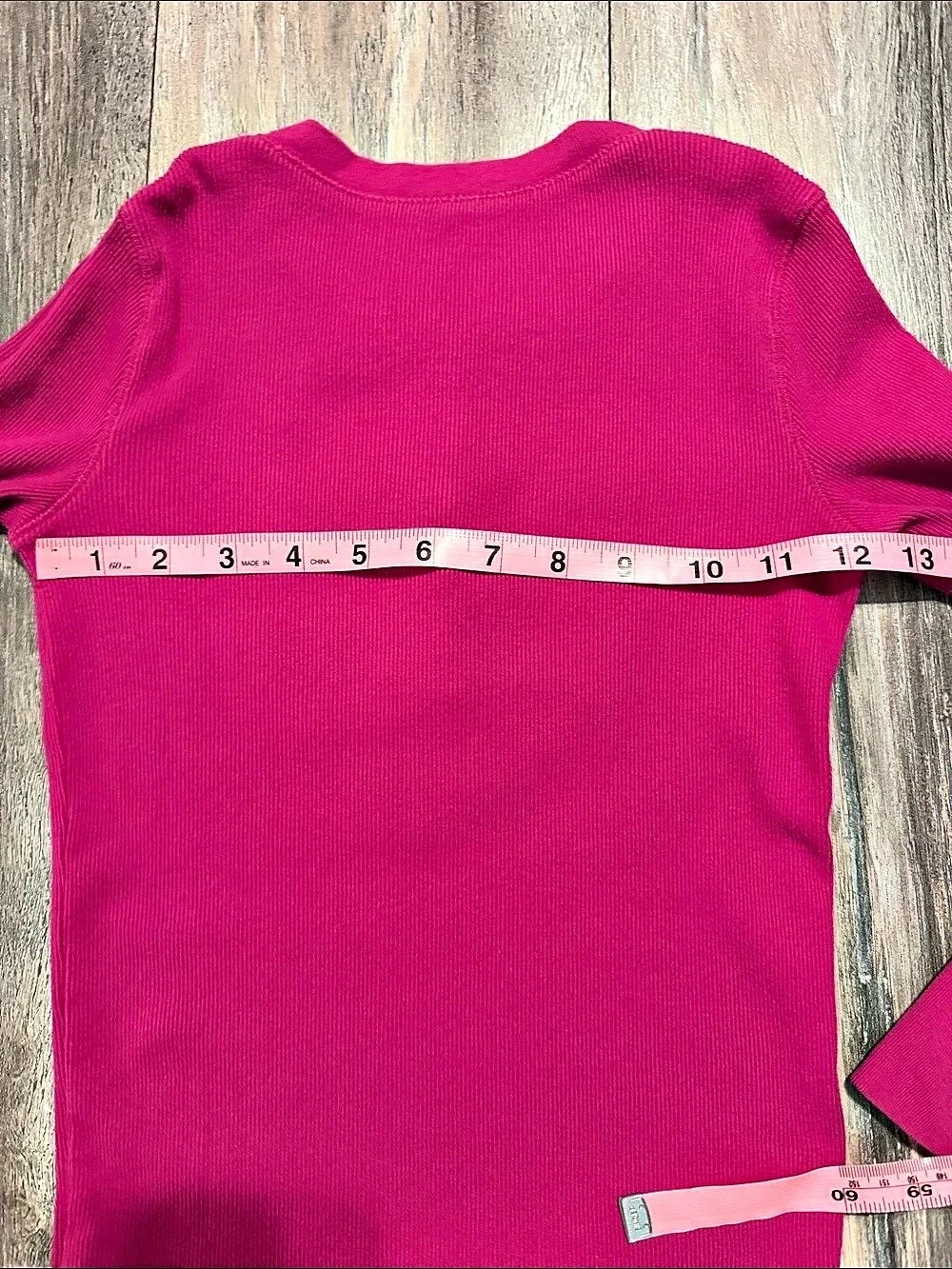Place Cotton Embellished Long Sleeve Top in Pink
